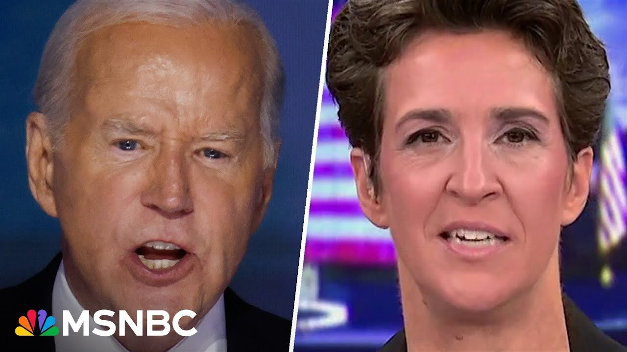 'You can feel it': Maddow and MSNBC panel react to Biden’s historic DNC speech