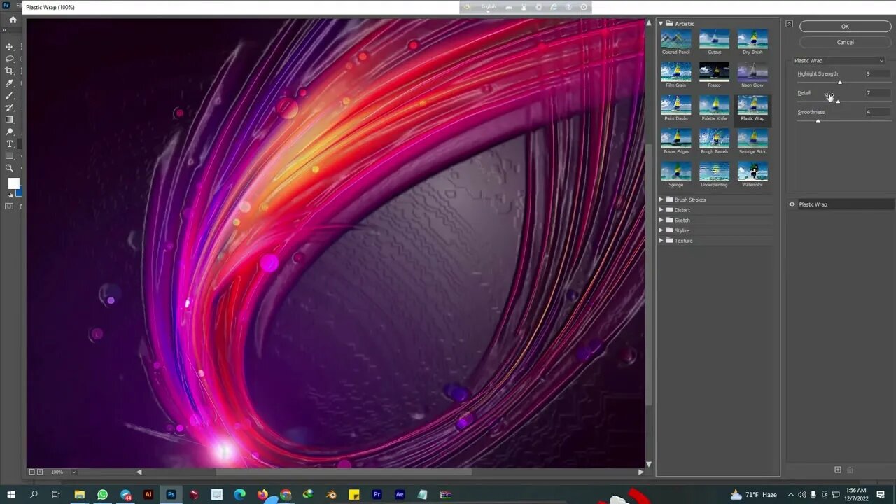 How to any background to plastic warp Effect Convert In Photoshop |#trendingshortfffff #photoshop