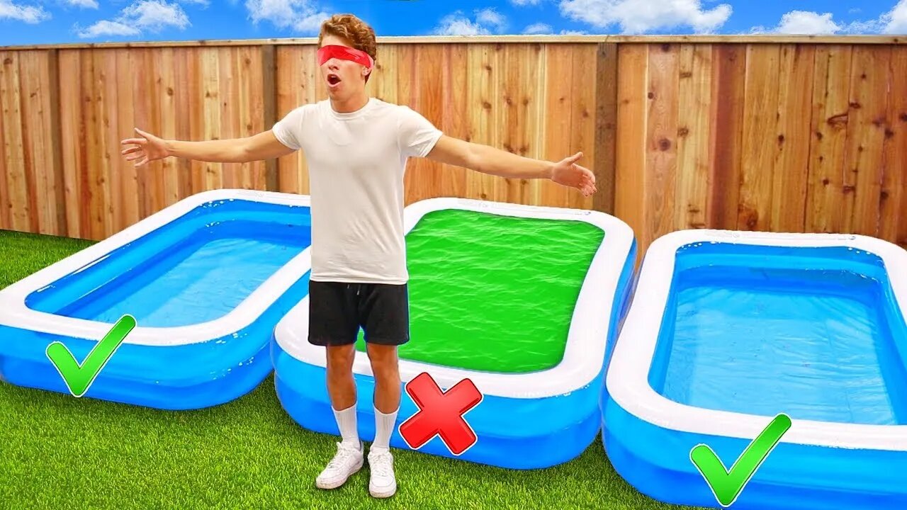 DON’T FALL Into The WRONG Pool! *GROSS*| ben azelart,brent rivera,Lexi rivera |