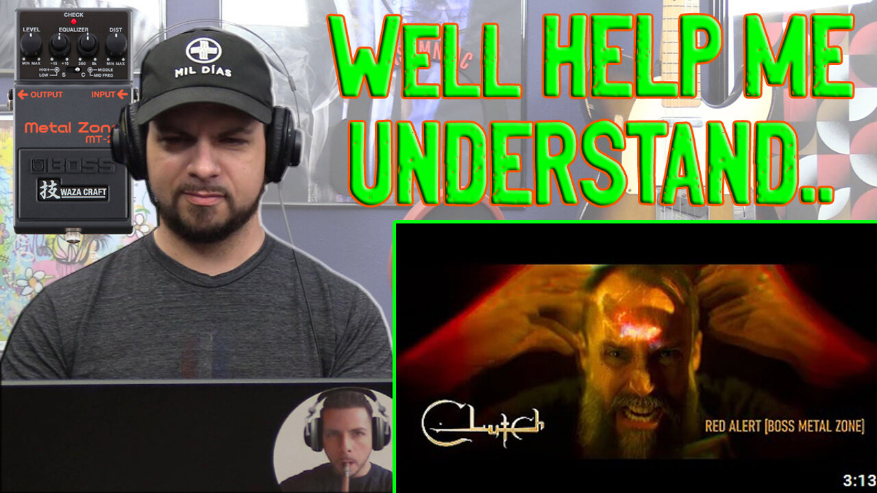 RED ALERT (Boss Metal Zone) - Clutch - INSOMNIAC REACTS