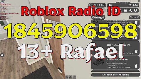 Rafael Roblox Radio Codes/IDs