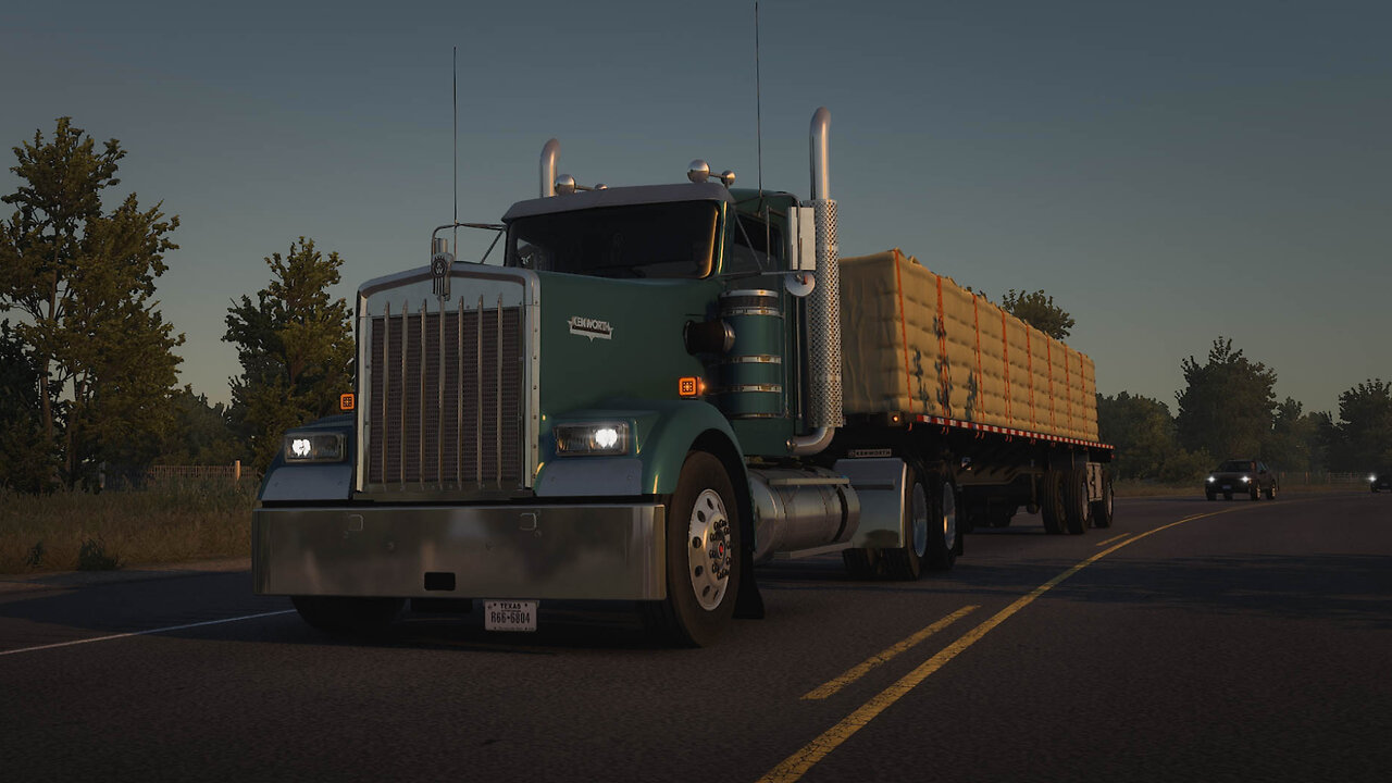 ATS Kenworth W900 | Lamar, CO to Guymon, OK | Cotton Lint 47,150lb