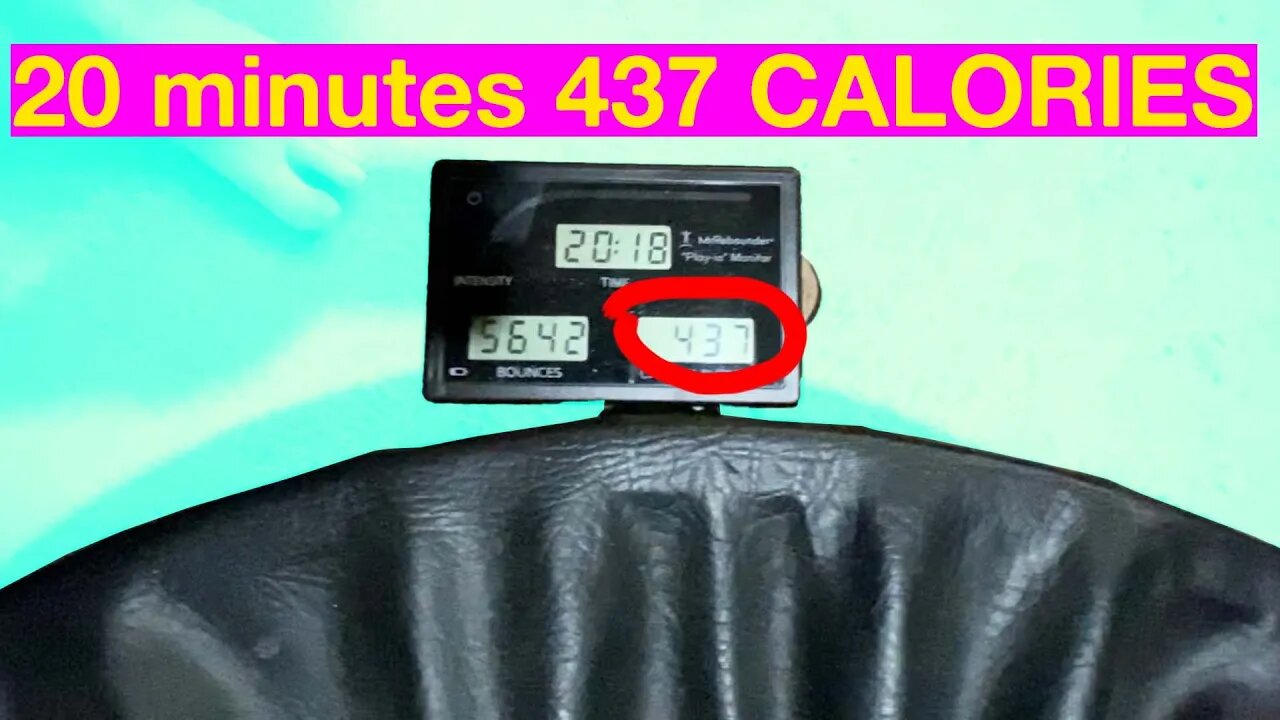 I burned 437 Calories in 20 MINUTES with this ADVANCED CELLERCISER | REBOUNDER | WORKOUT