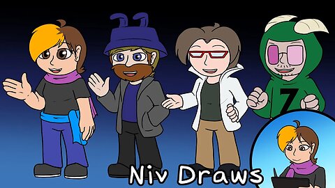 Niv Draws - GM Squad Babbleheads