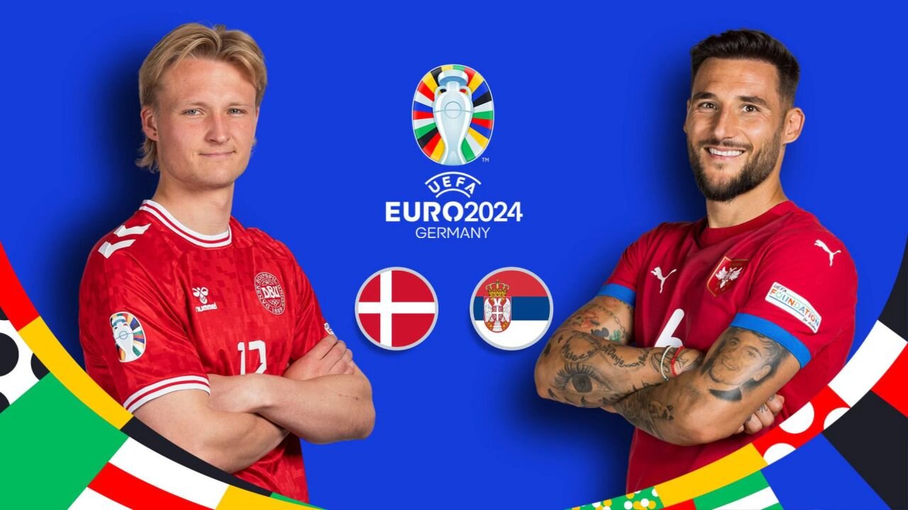 Euro 2024 Highlights: Denmark vs Serbia