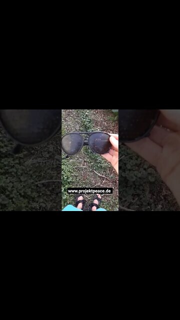 Ohne Brille wieder sehen - Augentraining mit Lochbrille