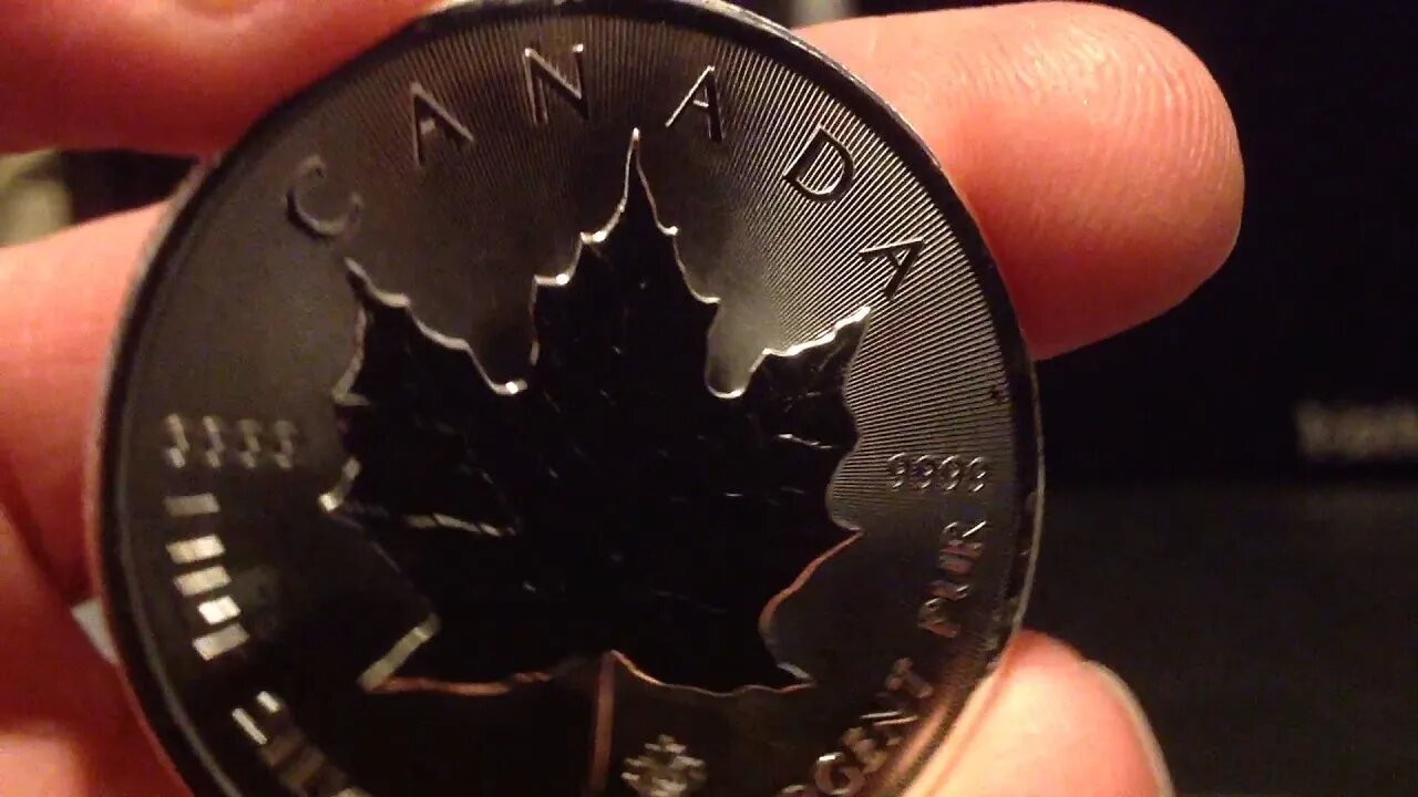 2014 Canada Silver Maple Leaf Unpackaging