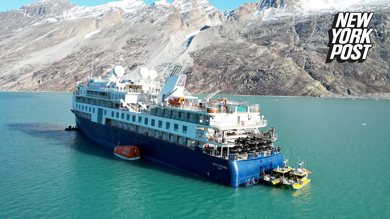 Luxury cruise ship charging $33K per person stranded in freezing Arctic