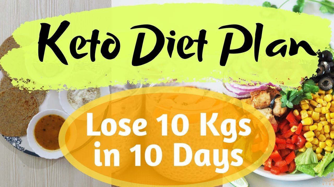 Keto Diet Plan for Weight Loss | Lose 5 Kgs in 10 Days | Indian Veg Ketogenic Diet Plan