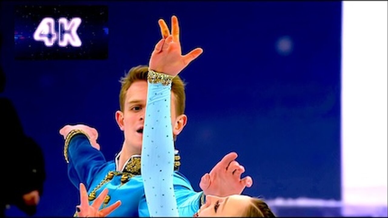 Alexandra BOIKOVA🇷🇺🥉 & Dmitri KOZLOVSKII🇷🇺🥉Pairs Short 2021 ISU Figure Skating Worlds (NBC.4K)