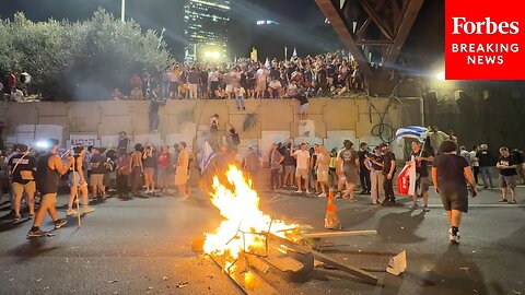 Demonstrators In Tel Aviv, Israel, Demand Netanyahu’s Government Achieve Hostage Deal