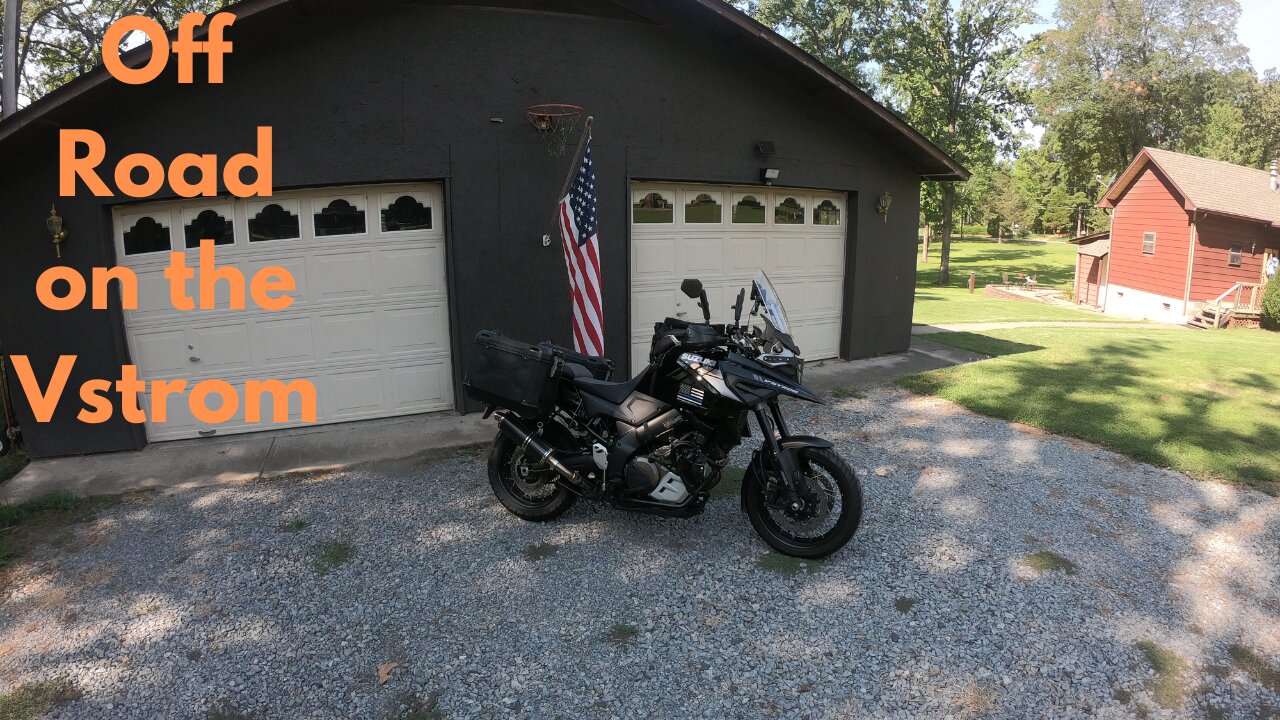 Off Road on the Vstrom