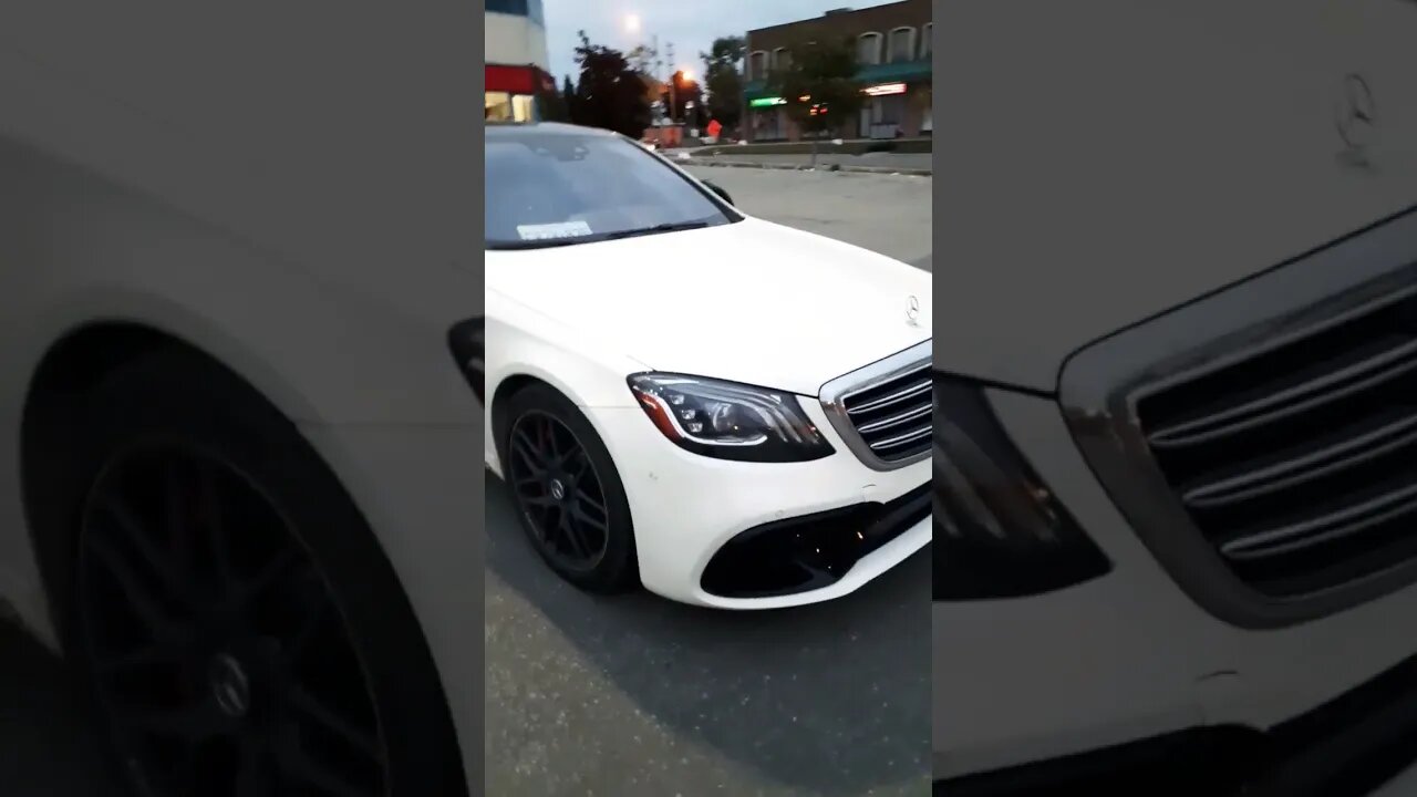 S63 Matte shortie #amg #sfmcollective #shorts #cars #2022 #s63 #mercedes #saloon #big #biturbo