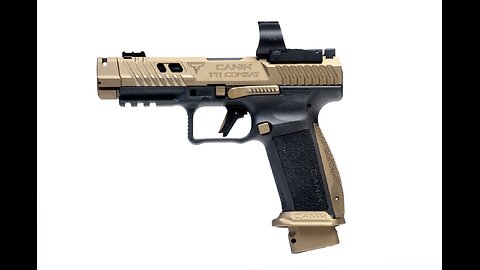 Canik TTI Combat 9mm 4.6" 18rd Pistol w/MeCanik MO3