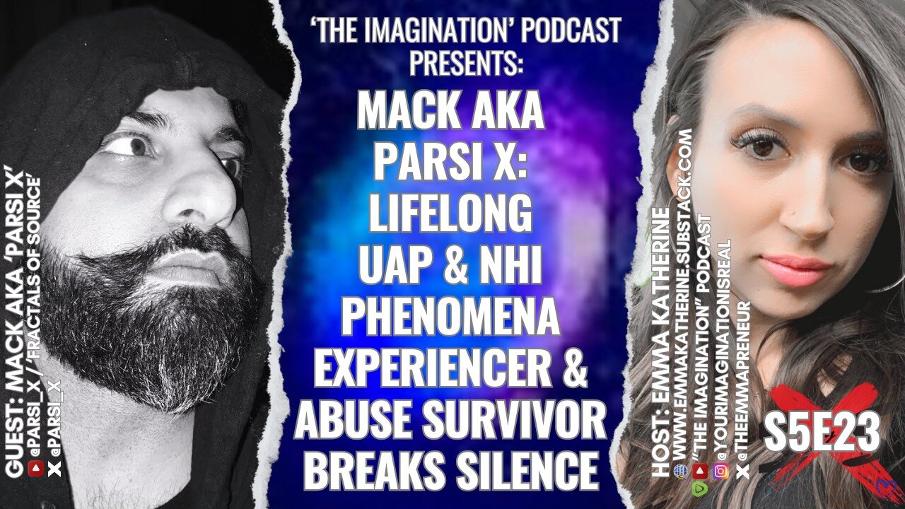 S5E23 | Mack aka Parsi X - Lifelong UAP & NHI Phenomena Experiencer & Abuse Survivor Breaks Silence