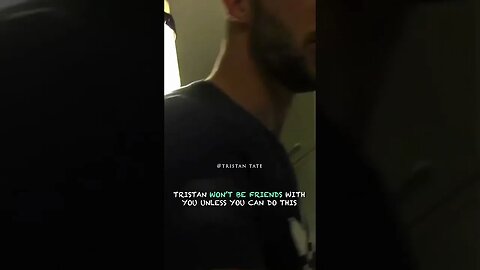 Tristan Tate Won’t Be Friends With You Unless You Can Do This #Shorts