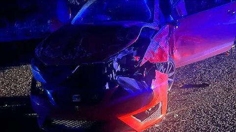CAR CRASH SCENE