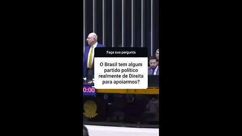 O Brasil tem algum partido político realmente de Direita para apoiarmos?