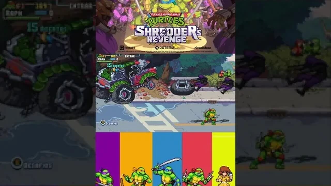 Tartarugas Ninjas Gameplay - parte 19 #shorts