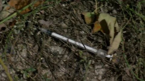 Team cleans up drug needles in Milwaukee neighborhood