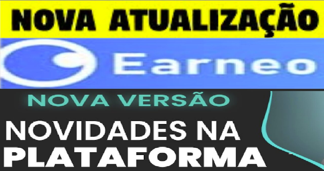 Nova Versão EARNEO - Receba token RNO para assistir vídeos nesta plataforma de vídeos | Crypto