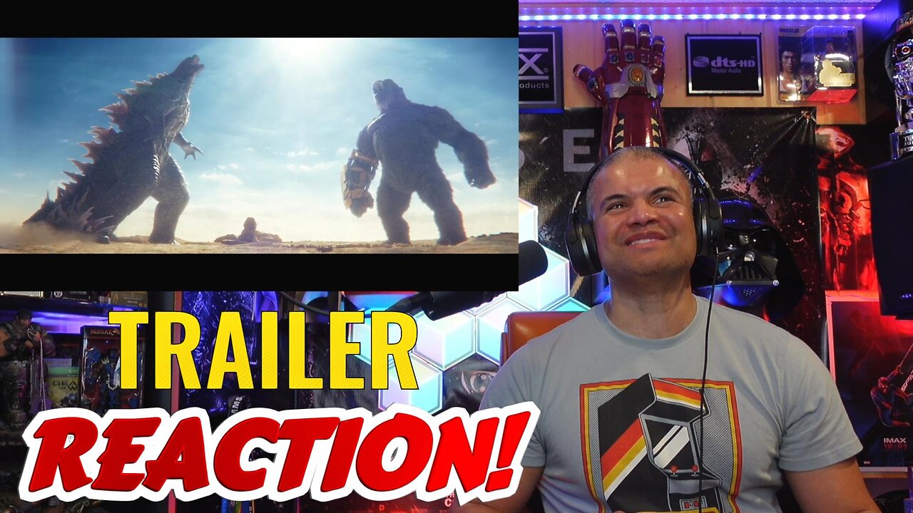 GODZILLA x KONG Official Trailer #2 - REACTION