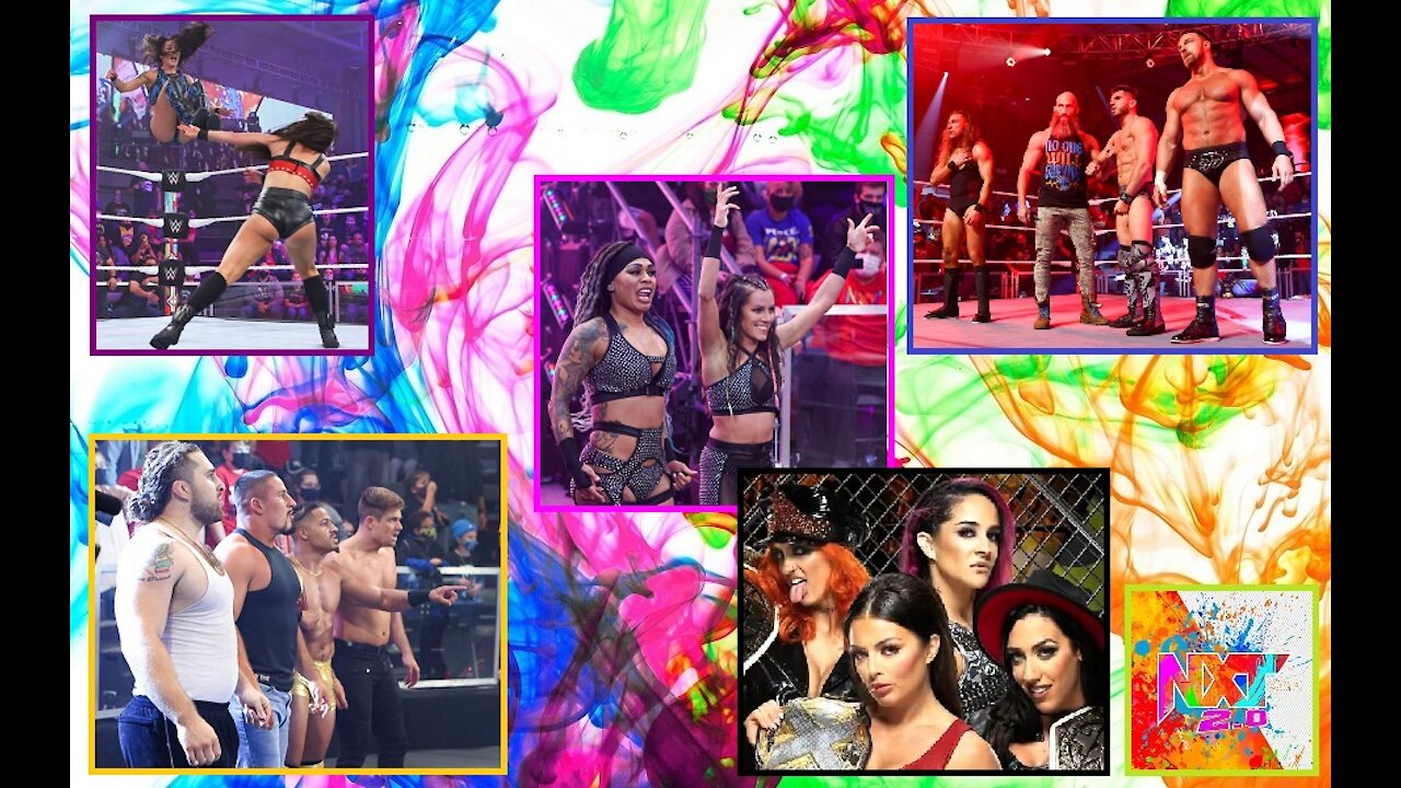 All 4 Teams Are Set For WAR GAMES, CORA JADE Scores An Upset over MANDY ROSE : NXT 2.0 11/23/21