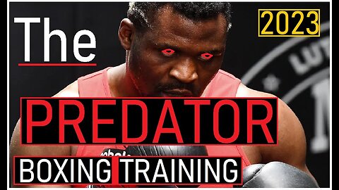 [2023] Francis Ngannou - BOXING TRAINING! (Highlights) HD