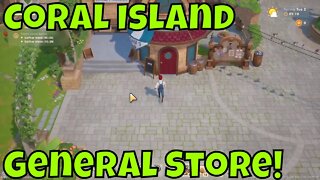 Coral Island Sams General Store Location