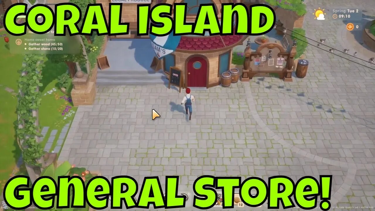 Coral Island Sams General Store Location