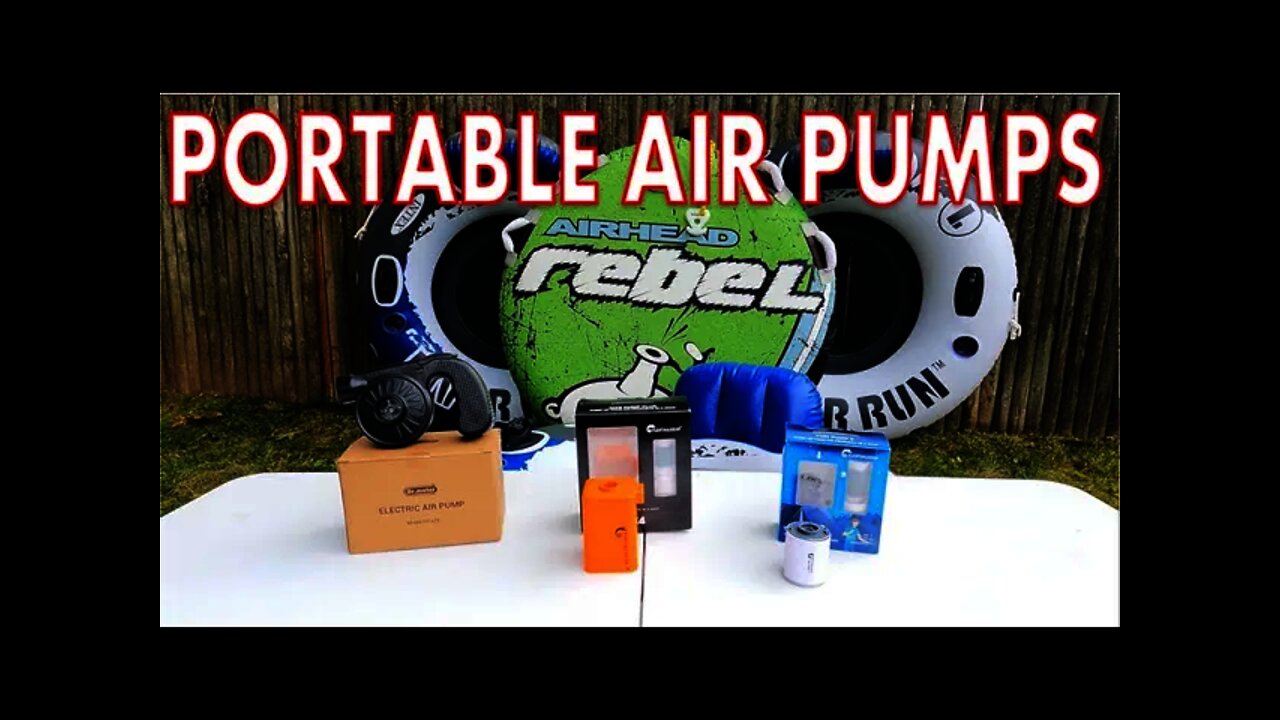 Flex Tail Max vs Mini vs Dr. Meter Air Pump Inflate & Deflate TEST