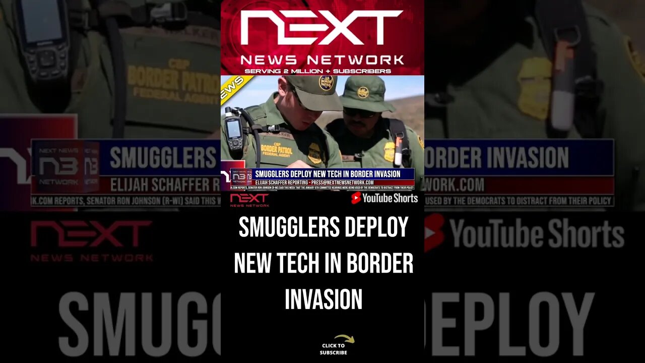 Smugglers Deploy New Tech In Border Invasion #shorts