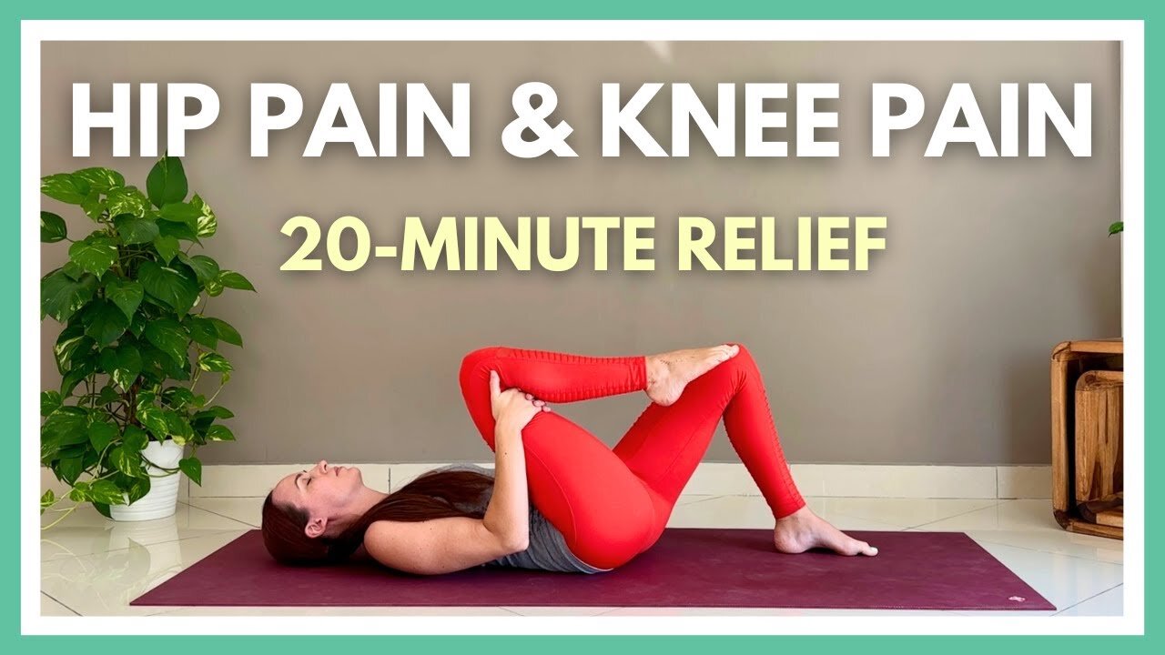 Yoga for HIPS and KNEES ✨ Stop Hip Pain & Knee Pain!