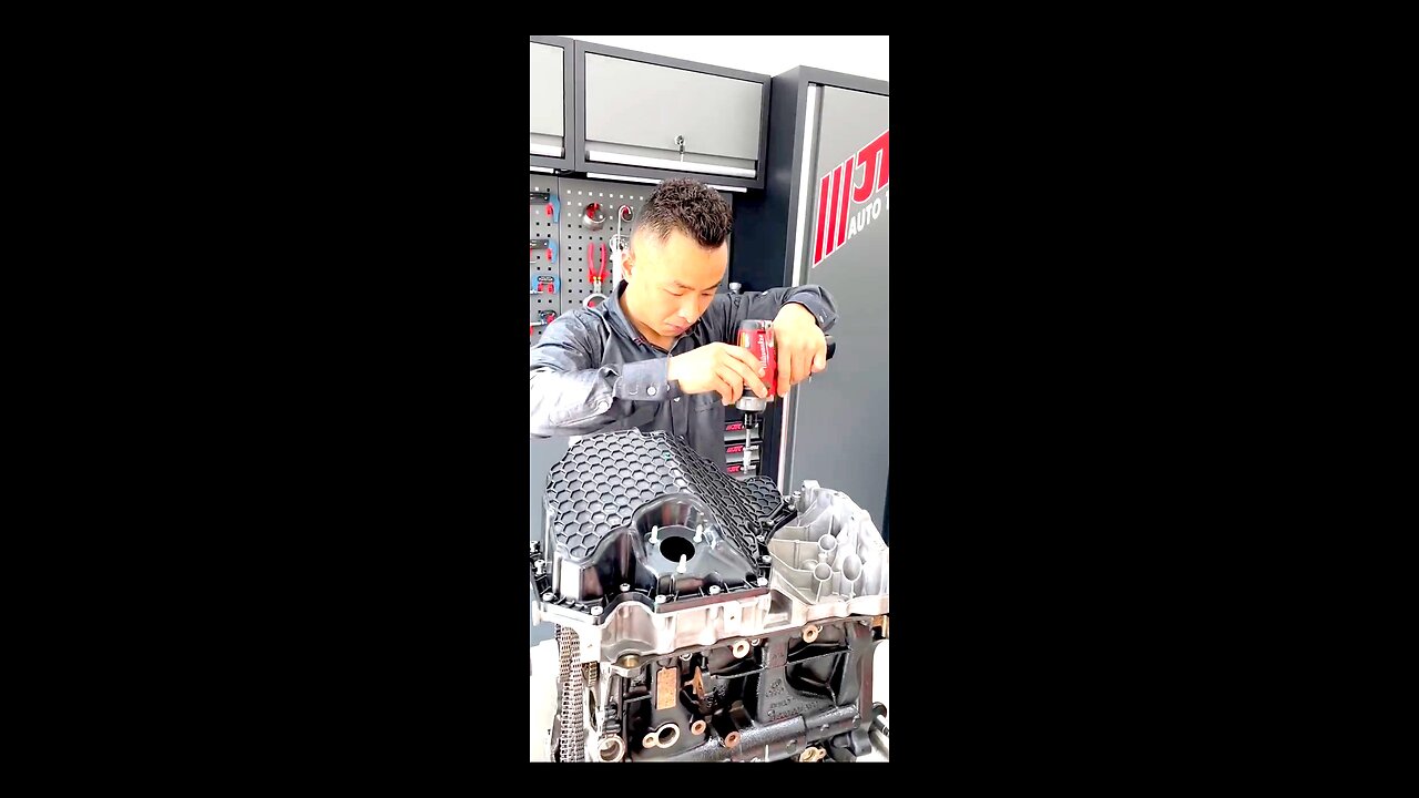 New Cars Engine Asembl Process.