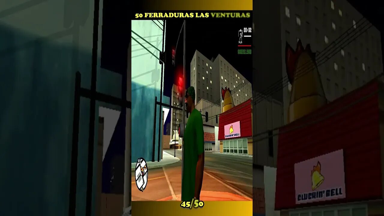 44 E 45 DE 50 FERRADURAS GTA SAN ANDREAS#shorts #semedissaum #gta