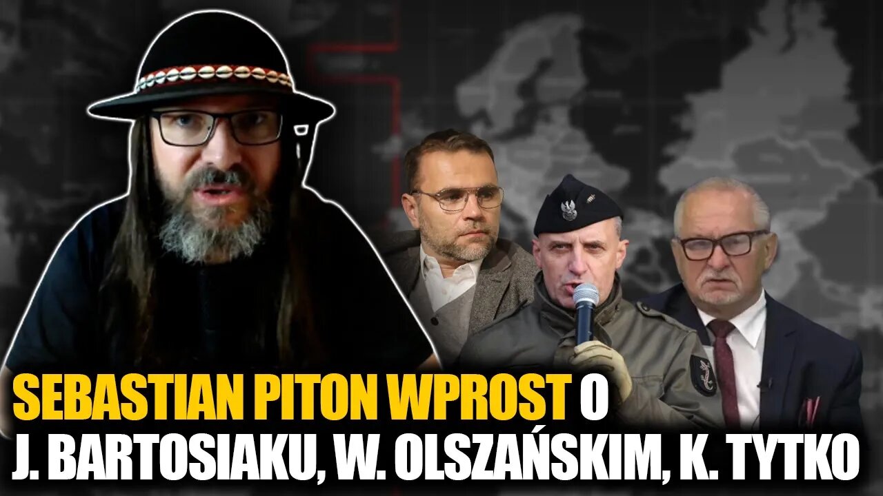 Sebastian Pitoń wprost o Jacku Bartosiaku, Wojciechu O. i Krzysztofie Tytko