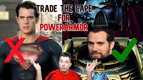 Henry Cavill Trades His Cape And Magic In For PowerArmor