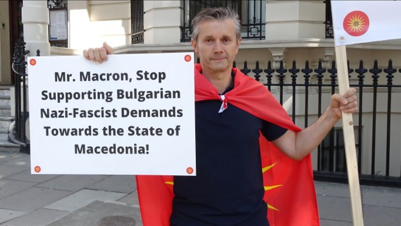 London Freedom Rally, 23rd July 2022 - Part 2: Macedonia stands with us...