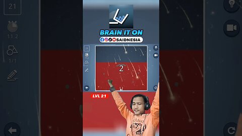 Letakkan objek ke dalam gelas | Brain It On level 21