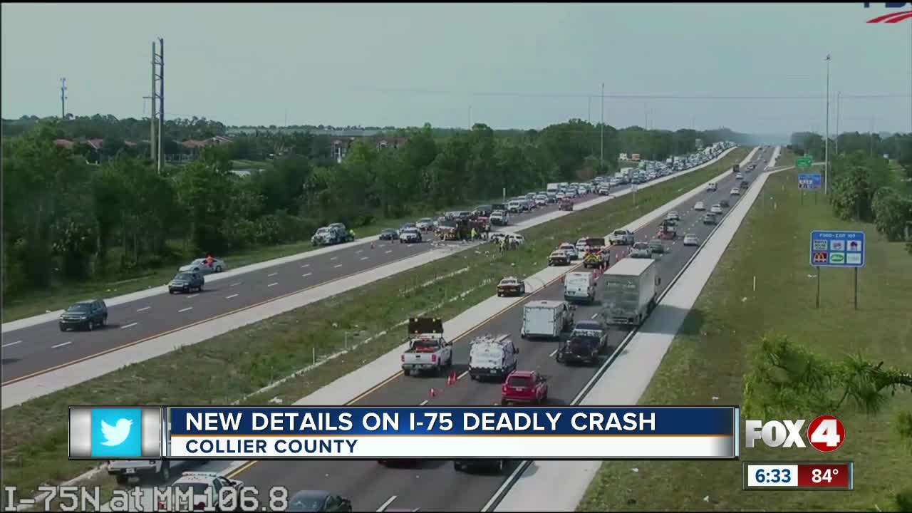 Florida Highway Patrol identifies man in deadly I-75 crash