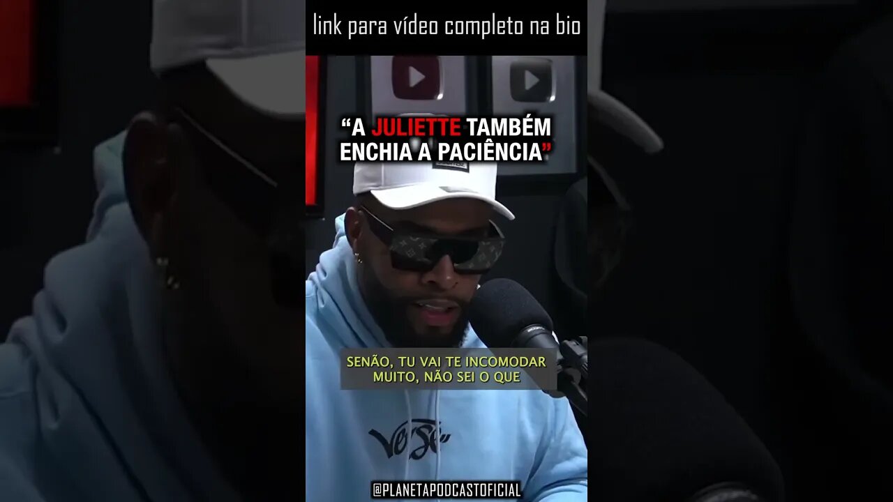 “NÃO VOU ME APROXIMAR” com Nego Di | Planeta Podcast #shorts