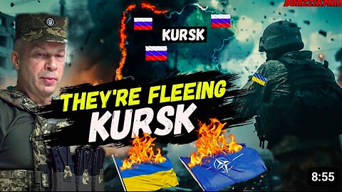 DENAZIFIED! The WAR is LOST: UKROS escaping from KURSK En Masse, Abandoning The Dead & Wounded