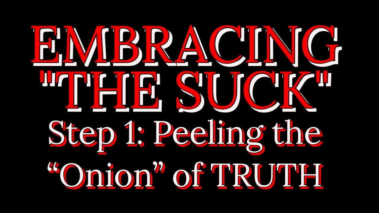 Seeking Change? Embrace the "$uck!"
