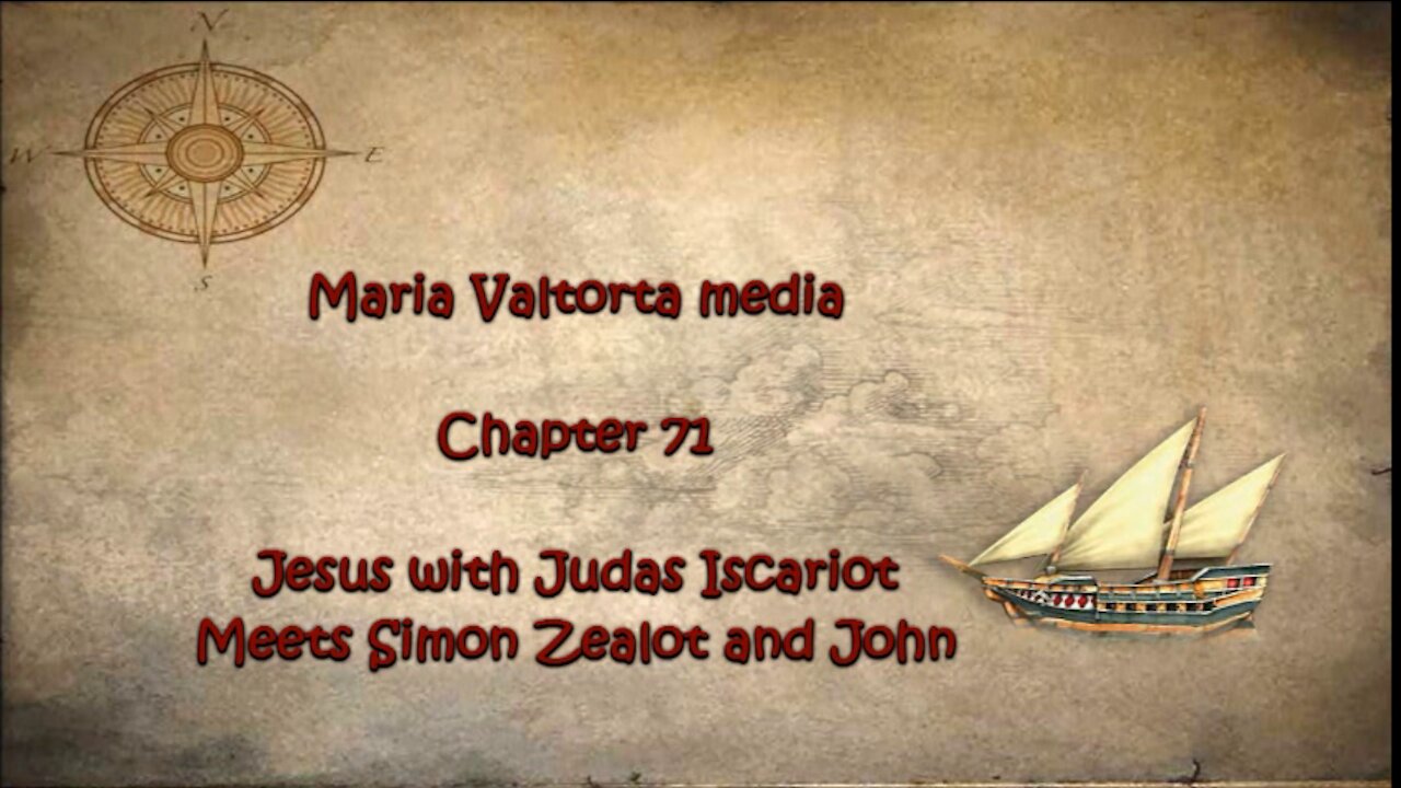 Jesus with Judas Iscariot Meets Simon Zealot and John