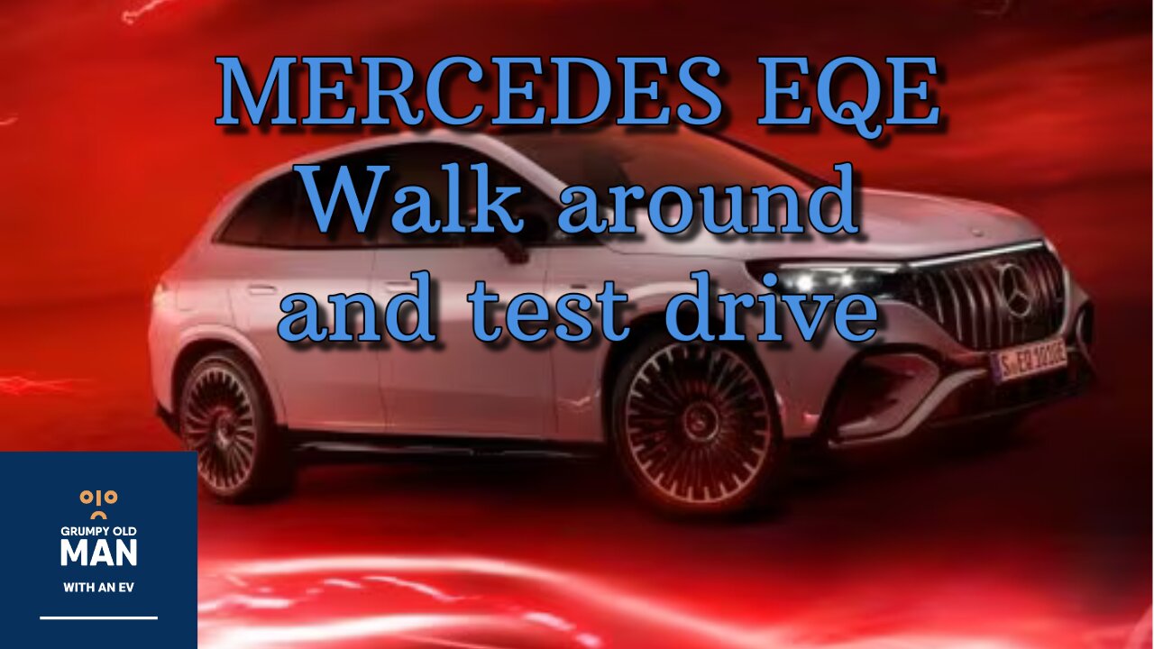 Mercedes EQE walk around and test drive