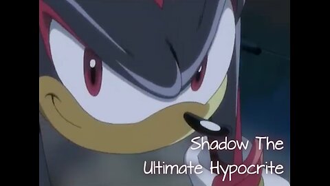 Shadow The Ultimate Hypocrite - LiseMiniParody
