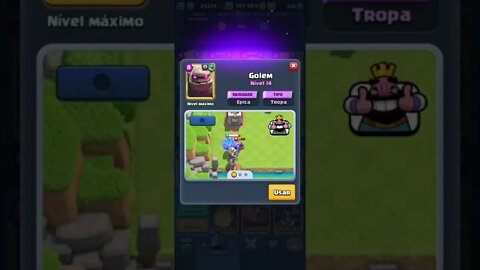 CLASH ROYALE - GOLEM NÍVEL MÁXIMO