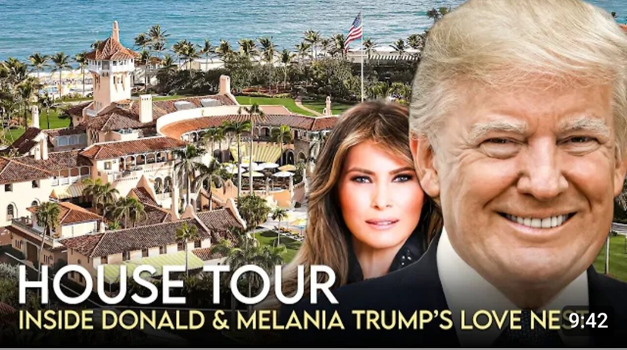 Donald Trump & Melania Trump | House Tour | $250 Million Palm Beach Mansion & More