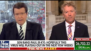 Senator Rand Paul gives optimistic take on coronavirus fears