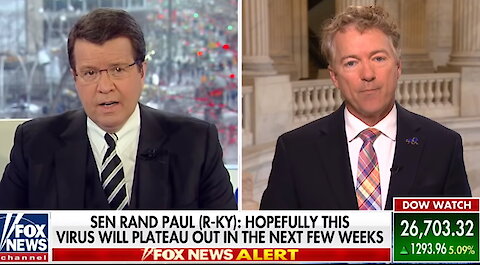 Senator Rand Paul gives optimistic take on coronavirus fears